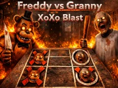 Spēle Freddy vs Granny XoXo Blast online