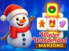Spēle Winter Wonderland Mahjong online