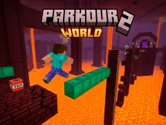 Spēle Parkour World 2 online