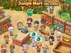 Spēle Jungle Mart idle game online