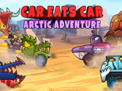 Spēle Car Eats Car: Arctic Adventure online