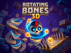 Spēle Rotating Bones 3D online
