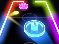 Spēle Glow Hockey HD online