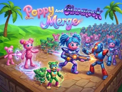 Spēle Poppy And Glamrock Merge online