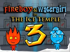 Spēle Fireboy and Watergirl 3 - The Ice Temple online