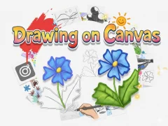 Spēle Drawing on Canvas online