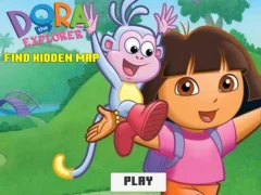 Spēle Dora the Explorer: Find Hidden Map online