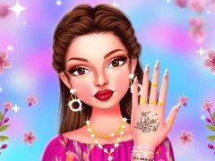 Spēle Celebrity Spring Manicure Design online