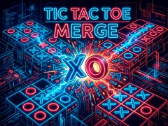 Spēle Tic Tac Toe Merge online