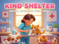 Spēle Kind Shelter  Animal Care and Treatment online
