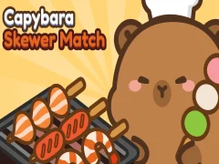 Spēle Capybara Skewer Match online