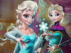 Spēle Elsa Secret Transform online