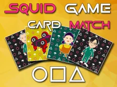 Spēle Squid Game Memory Card Match online