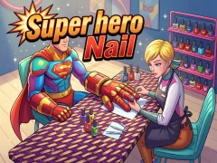 Spēle Super hero Nail online