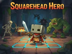 Spēle Squarehead Hero online