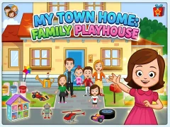 Spēle My Town Home: Family Playhouse online