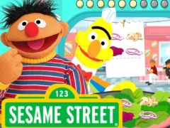 Spēle 123 Sesame Street: Super Salad Diner online