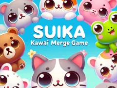 Spēle Suika Kawaii Merge Game online
