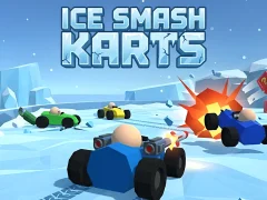 Spēle Ice Smash Karts online