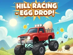 Spēle Hill Racing - Egg drop! online