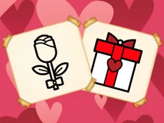 Spēle Valentine Present Coloring online