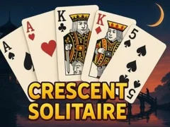 Spēle Crescent Solitaire online