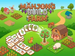 Spēle Mahjong Build Farm online