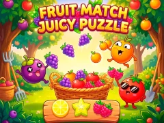 Spēle Fruit Match Juicy Puzzle online