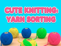 Spēle Cute Knitting: Yarn Sorting online