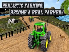 Spēle Real Tractor Farming Simulator : Heavy Duty Tractor online