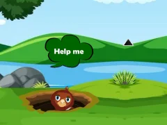 Spēle Help Injured Bird Fallen Down online