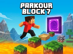 Spēle Parkour Block 7 online