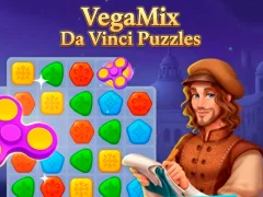 Spēle VegaMix Da Vinci Puzzles online