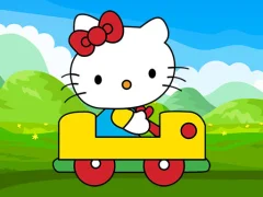 Spēle Cute Kitty Car Jigsaw online