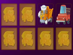 Spēle Cartoon Trucks Memory online