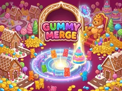 Spēle Gummy Merge online