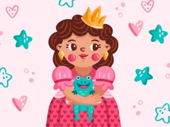 Spēle The Frog Prince Jigsaw online