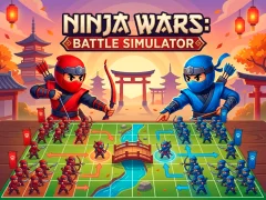 Spēle Ninja Wars: Battle Simulator online