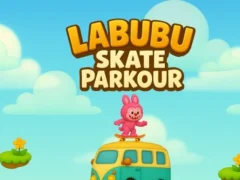 Spēle Labubu Skate Parkour online