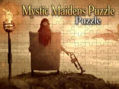 Spēle Mystic Maidens Puzzle online