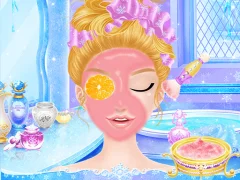 Spēle Princess Salon Frozen Party online