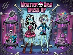 Spēle Monster High Dress Up online