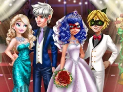 Spēle Ladybug Wedding Royal Guests online