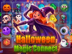 Spēle Halloween Magic Connect online