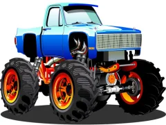 Spēle Monster Truck Puzzle online