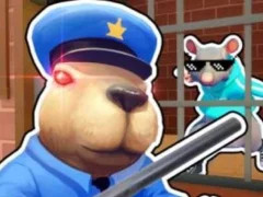 Spēle Obby Escape: Prison Rat Dance online