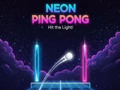 Spēle Neon Ping Pong online