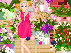 Spēle Ice Queen Flowers Festival online