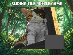 Spēle Sliding Tile Puzzle Game online