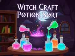 Spēle Witch Craft Potion Sort online